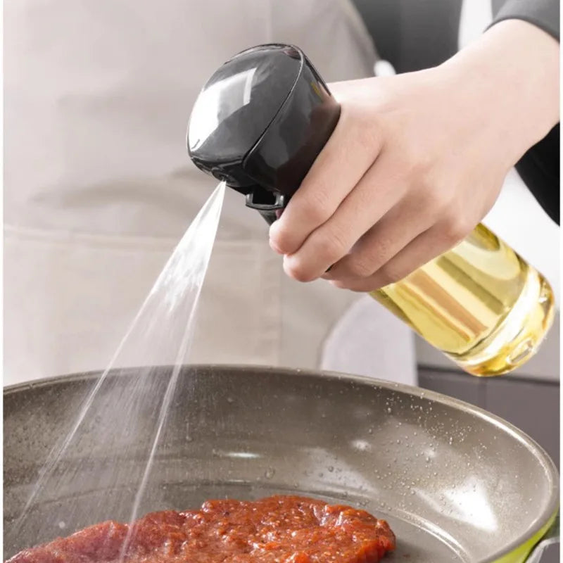 Oil Spray Bottle Kitchen Cooking Olive Oil Dispenser Camping BBQ Baking Vinegar Soy Sauce Sprayer Containers Gadget