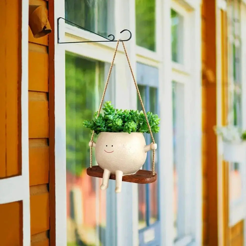 Swing Face Planter Pot